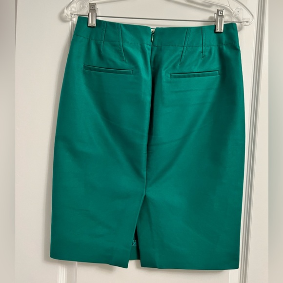 J.CREW No. 2 pencil bi-stretch cotton skirt - Picture 2 of 3